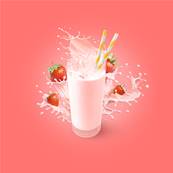 Pack 5 shake SAVEUR FRAISE