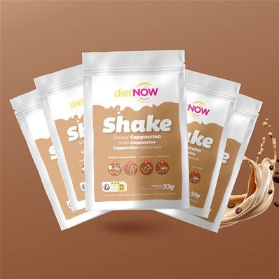 Pack 5 shake SAVEUR CAPPUCCINO